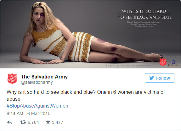 Salvation Army Tweet Screenshot