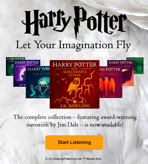 Audible Announces the Availability of the Harry Potter books