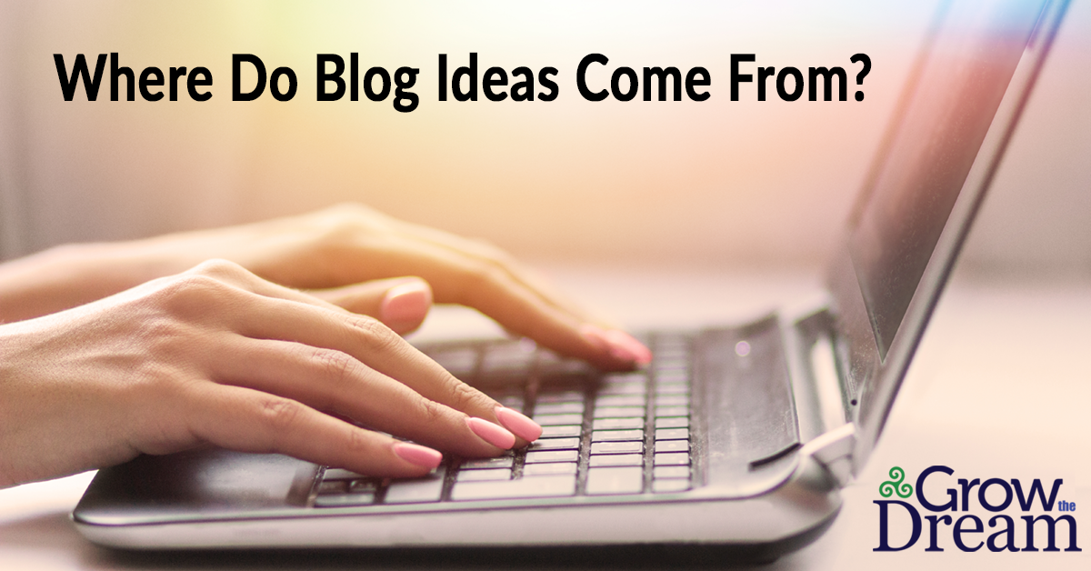 Where Do Blog Post Ideas Come From?