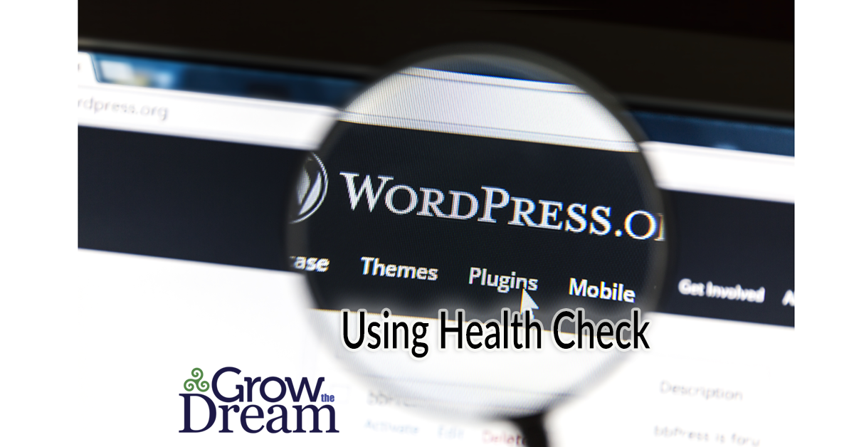 How to use the WordPress Health Check & Troubleshooting Plugin