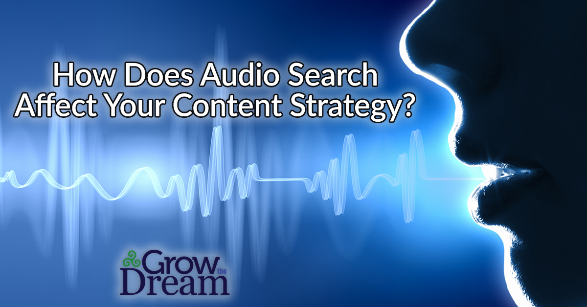 How does Audio Search Affect Your Content Strategy?